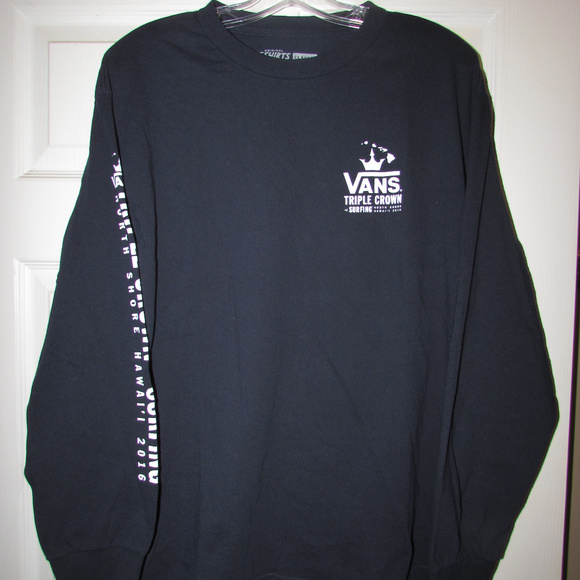 Vans Other - Vans Off the Wall Triple Crown of Surfing L Shirt